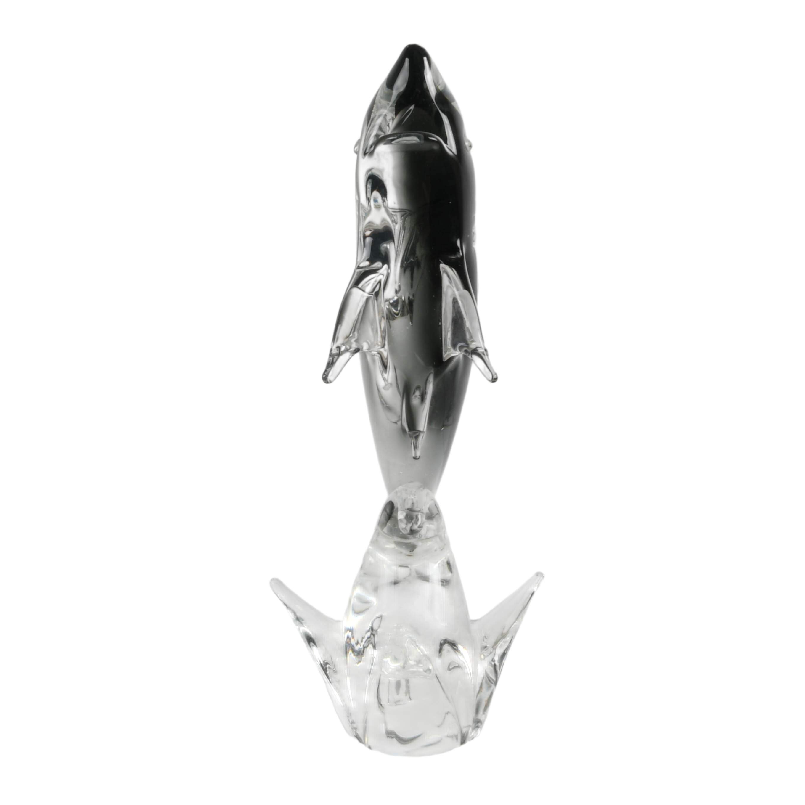Sommerso Murano Glass Shark After Licio Zanetti-5