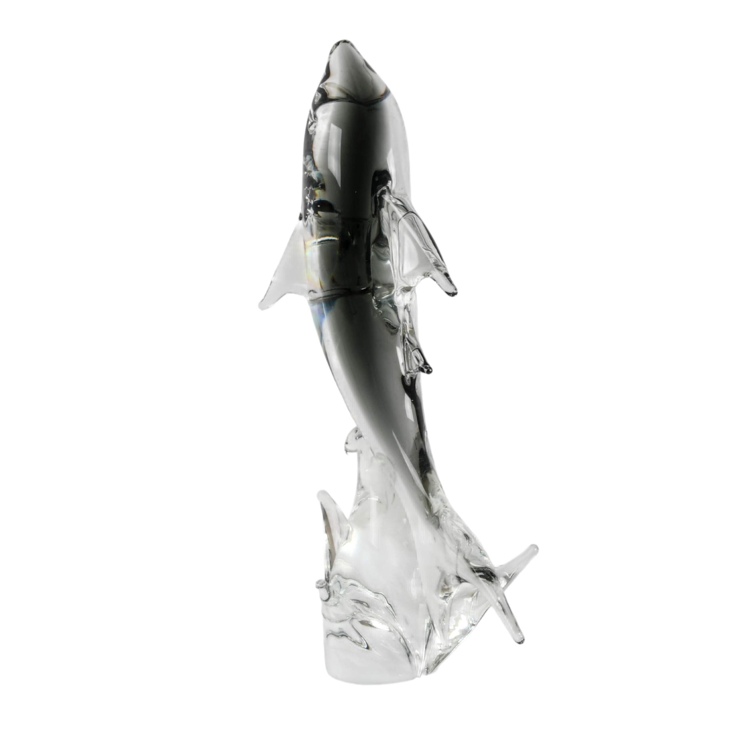 Sommerso Murano Glass Shark After Licio Zanetti-3