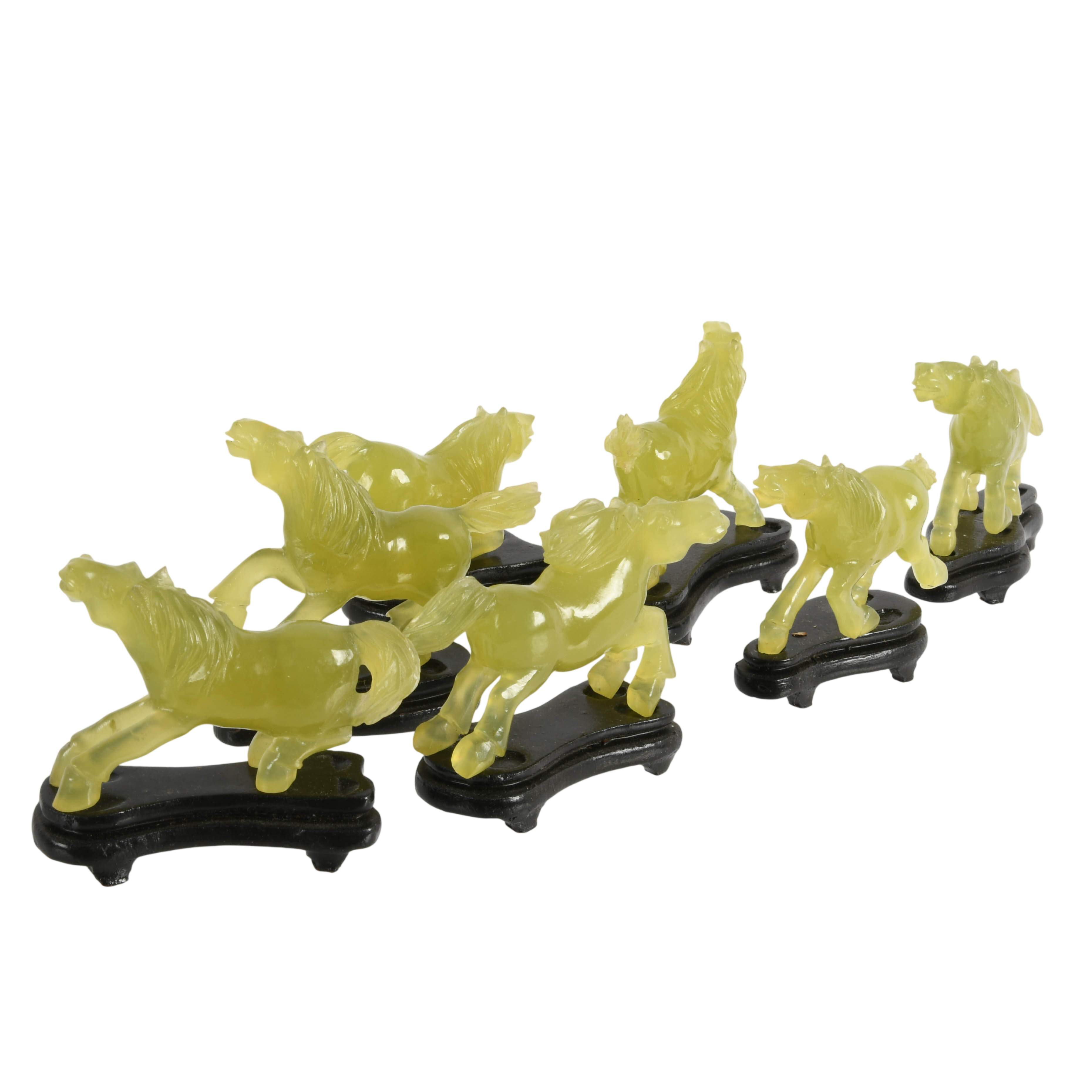 Grouping of Chinese Nephrite Horses-3