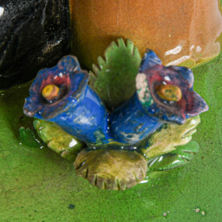Signed Tarcisio Tosin Ceramic Courting Couple Figure-2