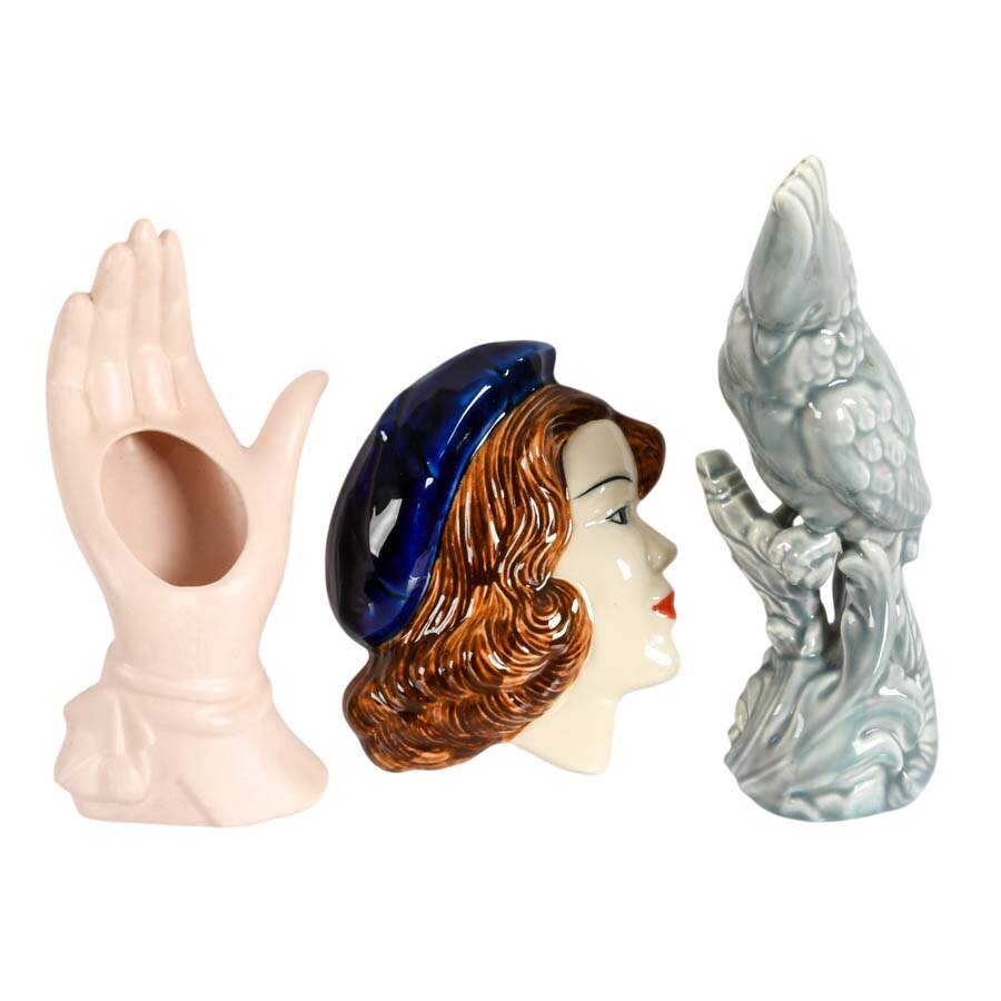 Grouping of Mid-Century Pottery Figures-1