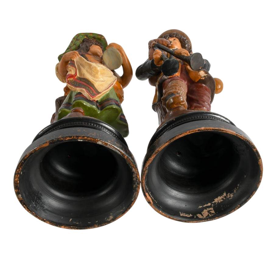 Painted Terracotta Boy and Girl Figures After Uffrecht & Co.-11