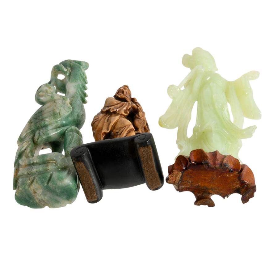Trio of Chinese Guardian Spirits-8