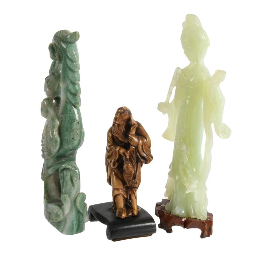 Trio of Chinese Guardian Spirits-2
