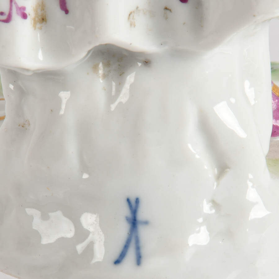 German Meissen Porcelain "Cries de Paris" Street Vendor Figure-7