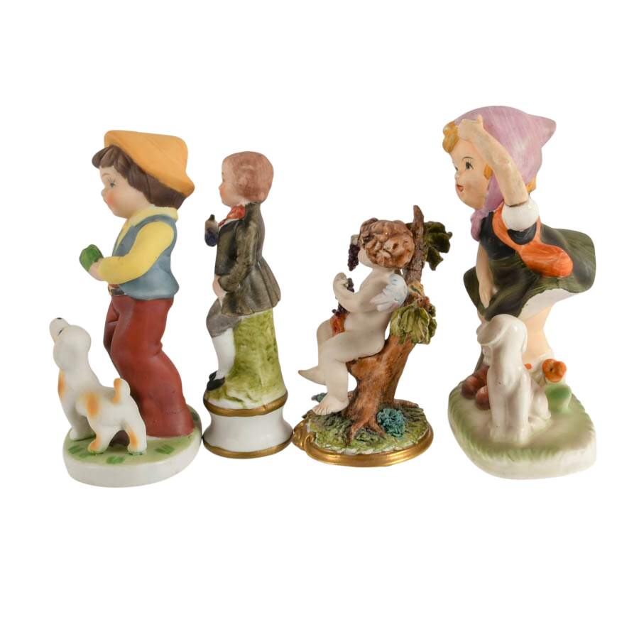Grouping of Four Neoclassical Gents and Ladies-3