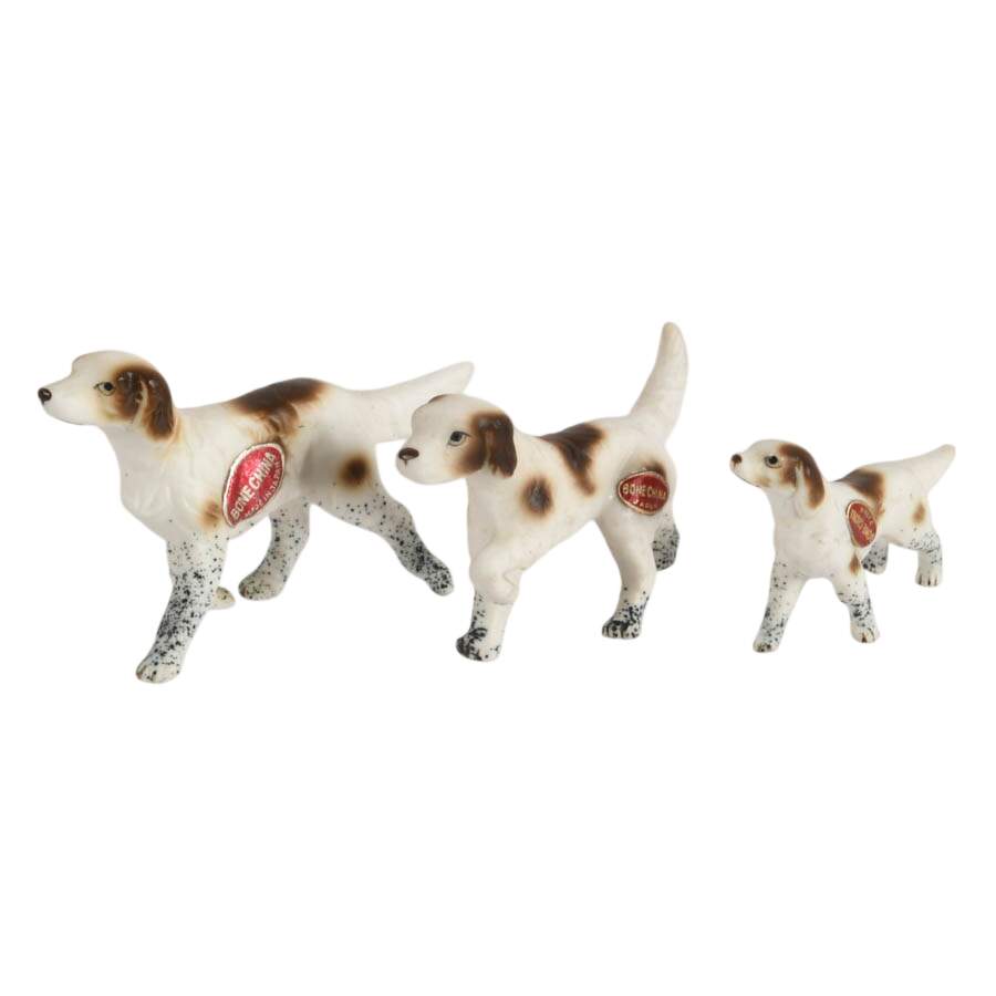 Pack of One Dozen Porcelain Dogs-7