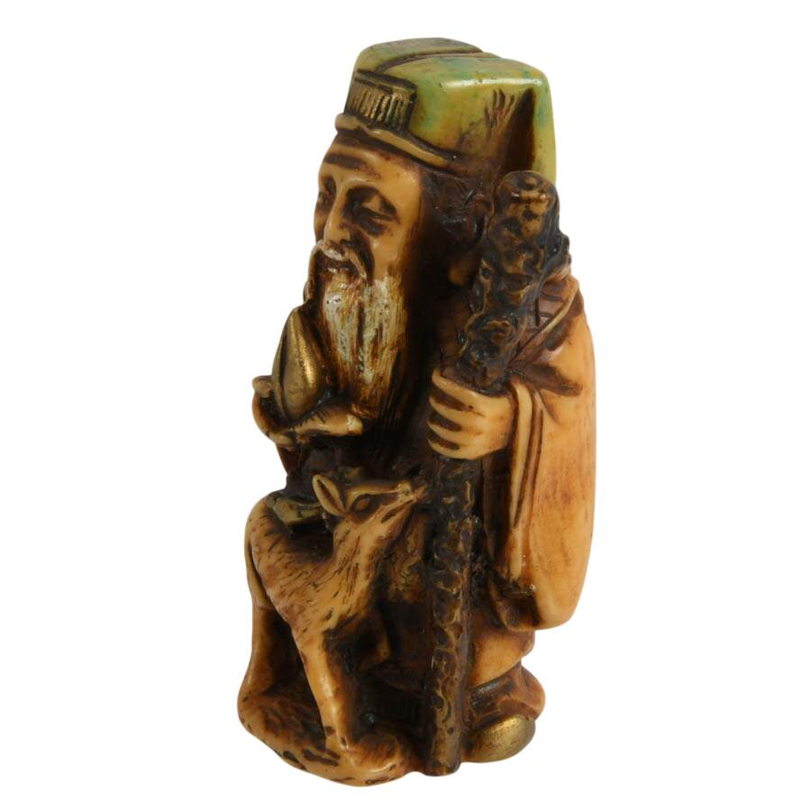 Four-Piece Collection of Chinese Miniatures Figures-4