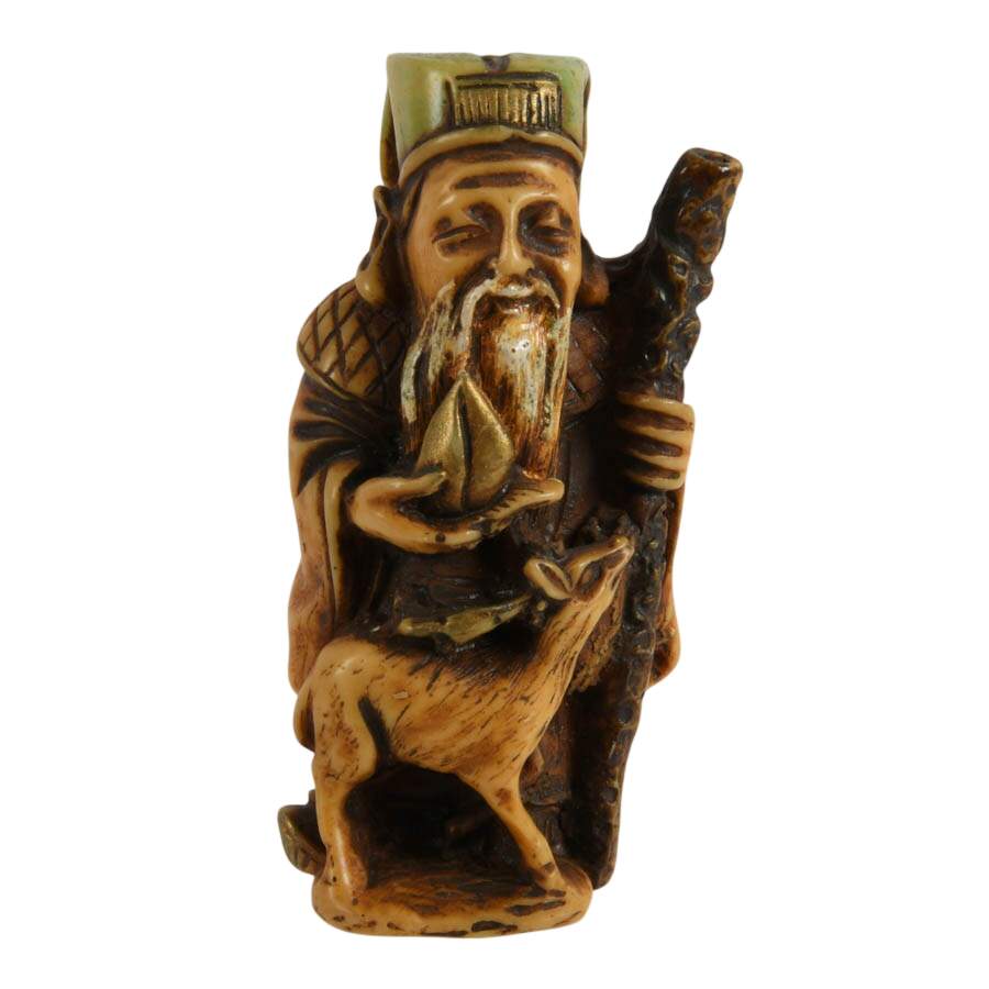 Four-Piece Collection of Chinese Miniatures Figures-3