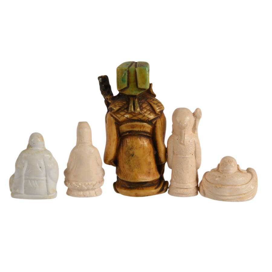 Four-Piece Collection of Chinese Miniatures Figures-2