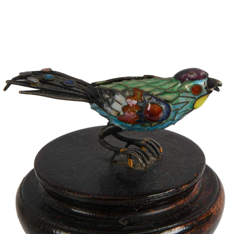 Group of Cloisonné and Enamel Animals-8