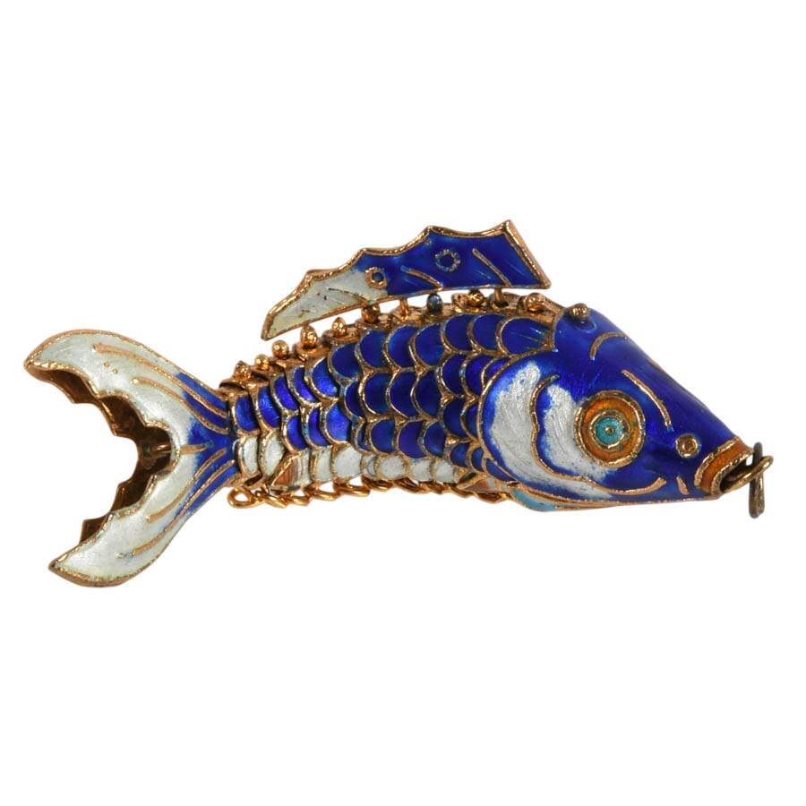 Group of Cloisonné and Enamel Animals-6