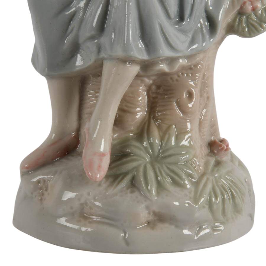 Pair of Lenwile Ardalt Artware Porcelain Mourning Dove Visit Figurines-7