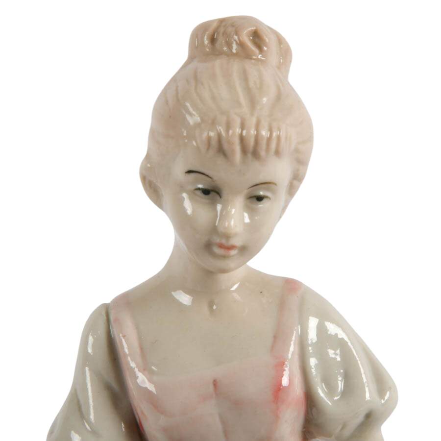 Pair of Lenwile Ardalt Artware Porcelain Mourning Dove Visit Figurines-5