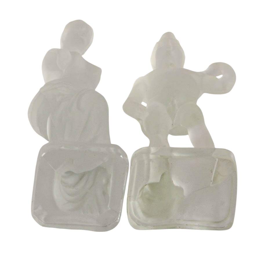 Pair of Classical Greek Figurines After Lalique-5
