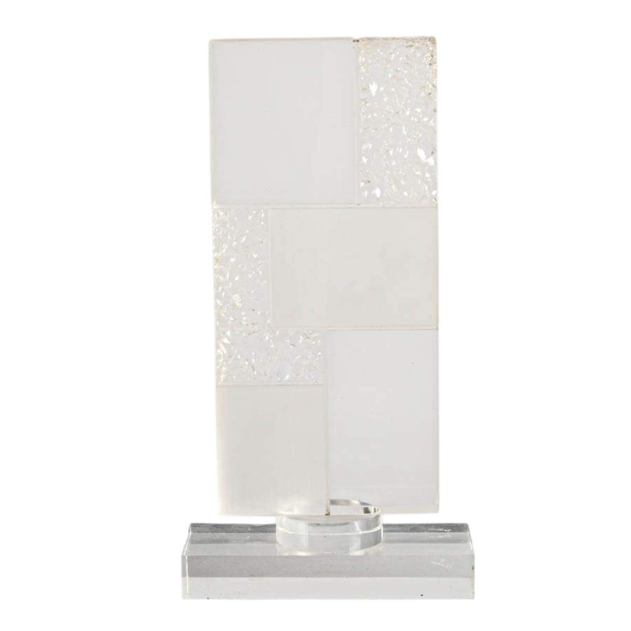 Collection of Glass and Acrylic Mid-Century Modern Sculptures-4