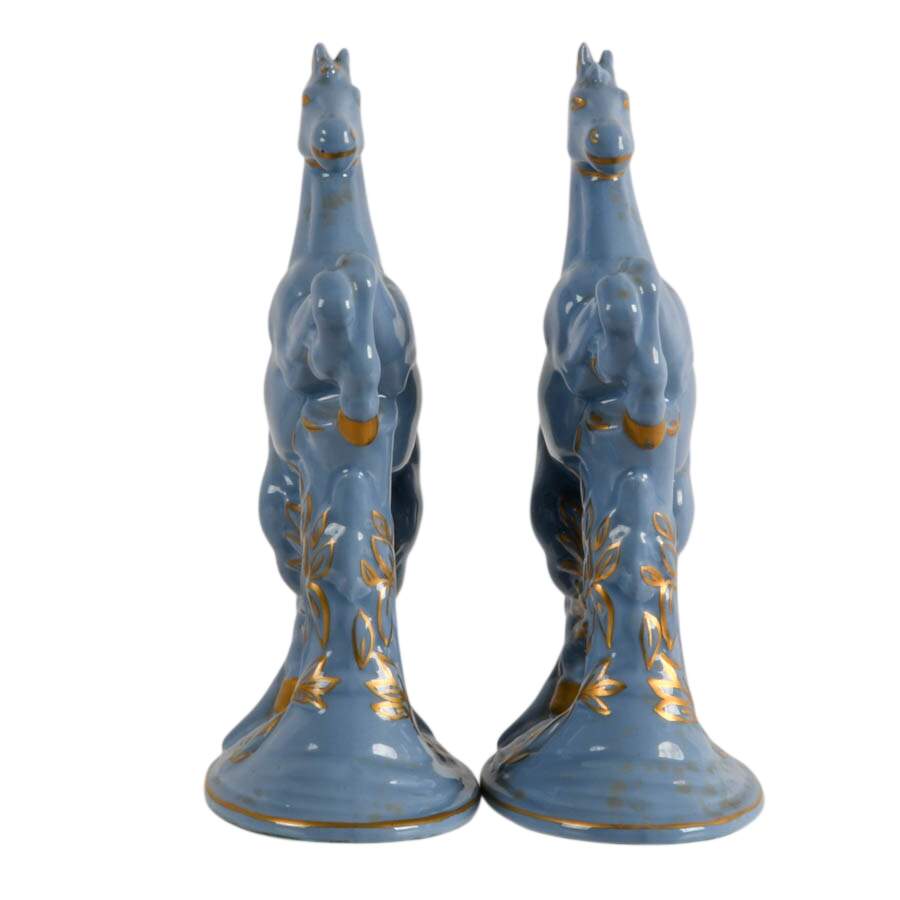 Pair of 60's Porcelain Horses Figurines-5