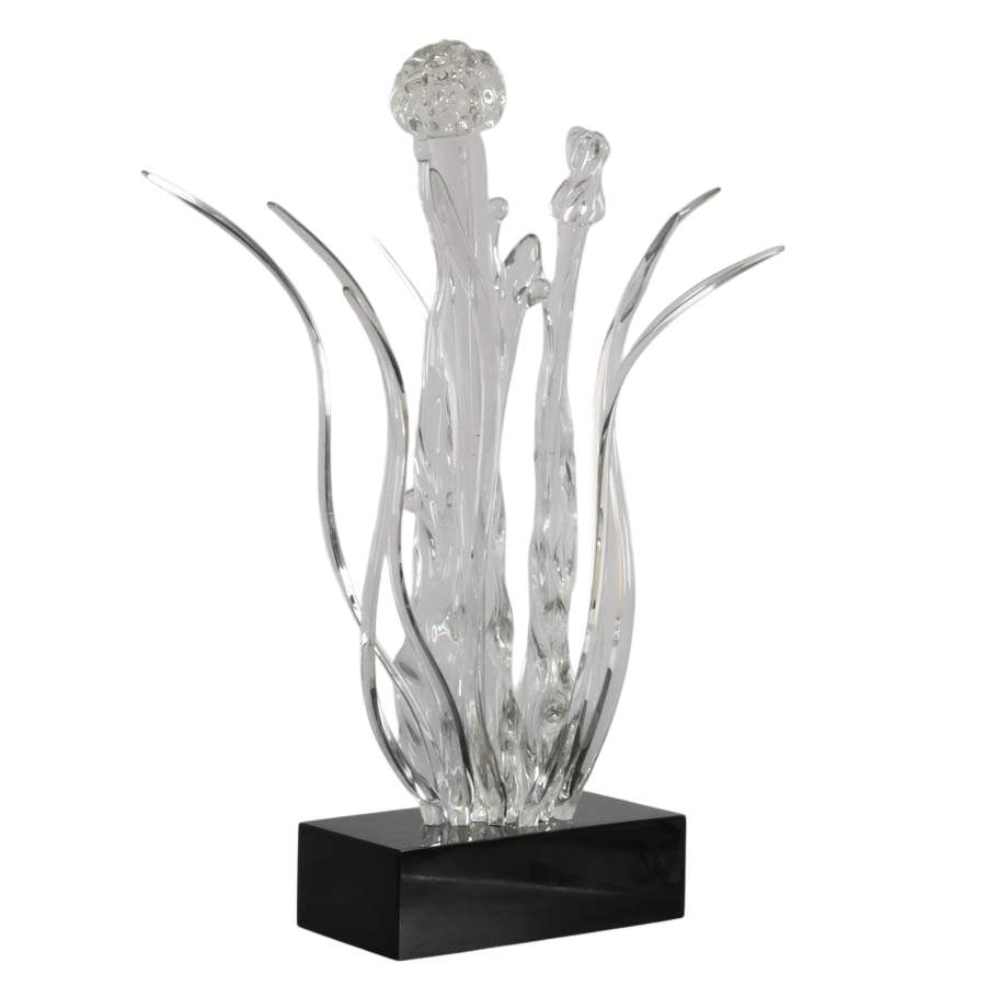 Guyol for Cartier Glass Sea Flora Sculpture-4
