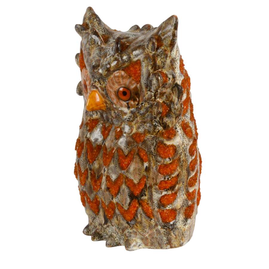 Decorative Ceramic Owl Figurine-5