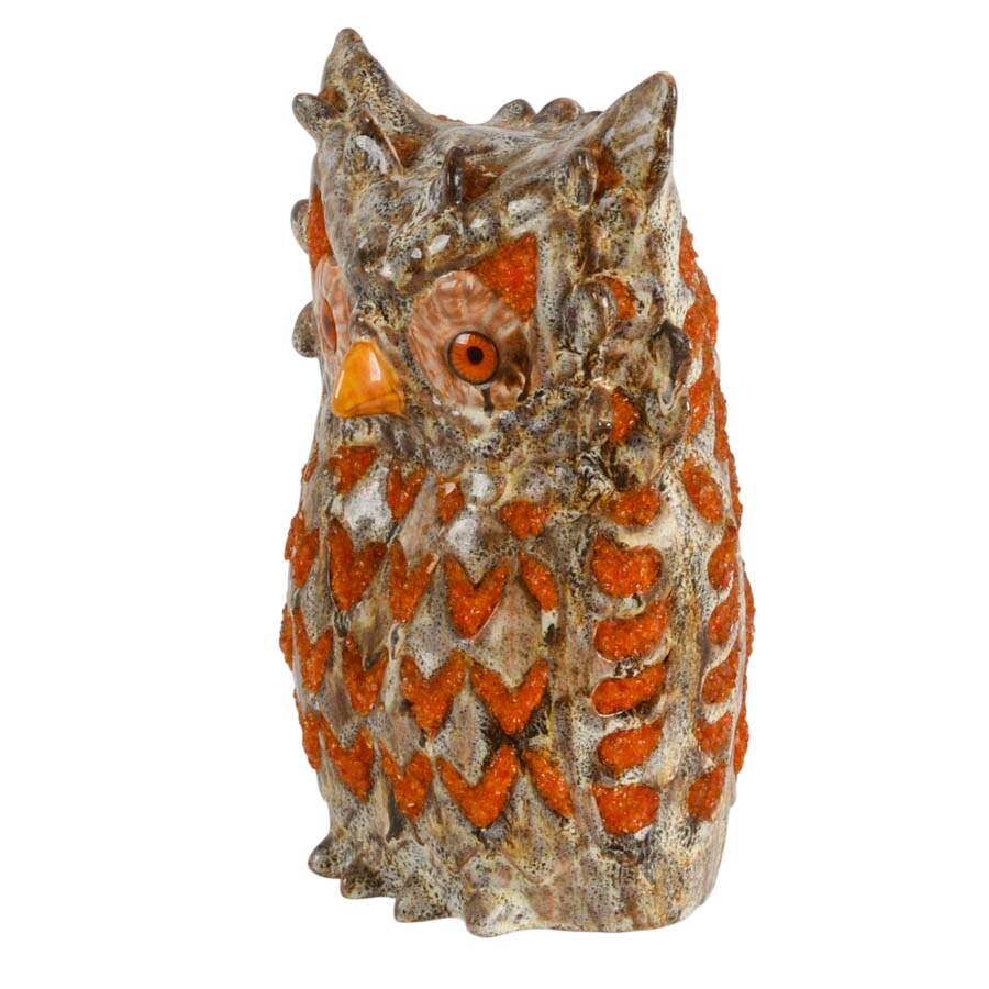 Decorative Ceramic Owl Figurine-4