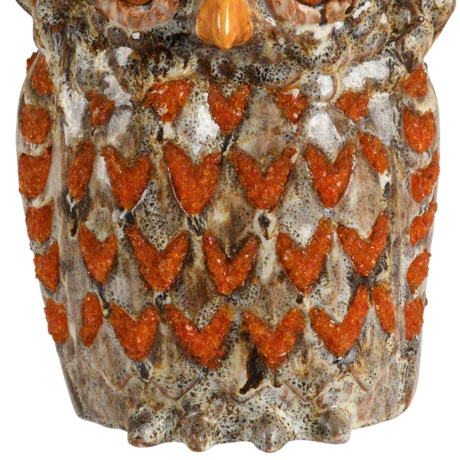Decorative Ceramic Owl Figurine-3
