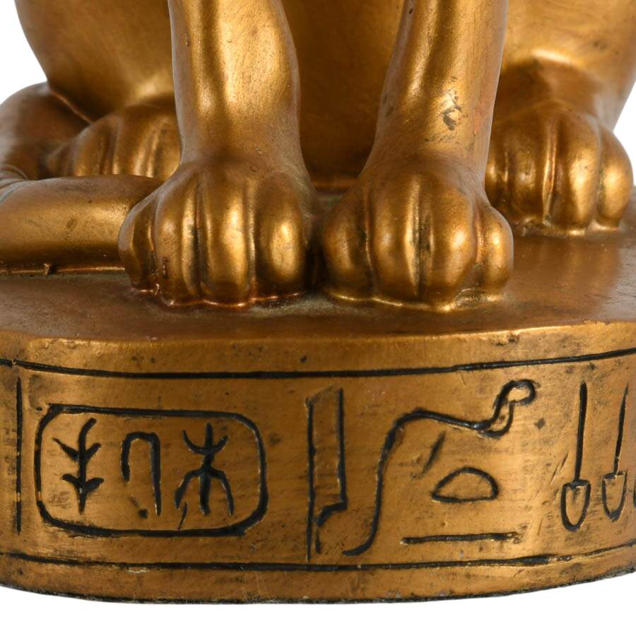 Egyptian Goddess Bastet Resin Figurine-10