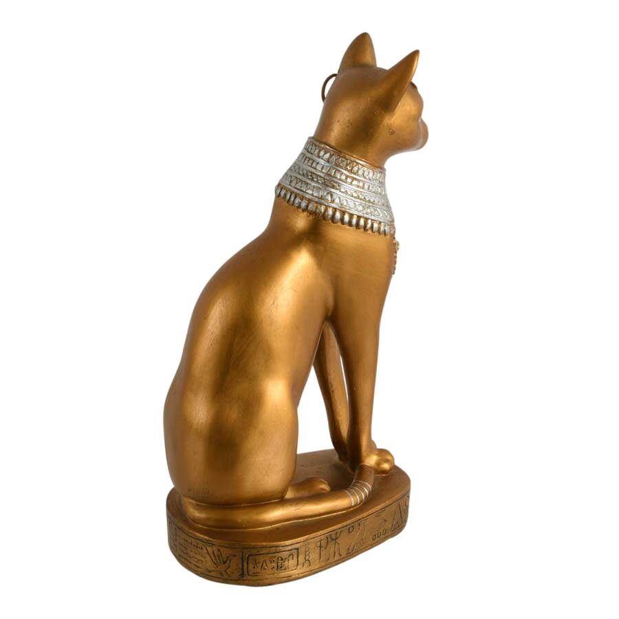 Egyptian Goddess Bastet Resin Figurine-9