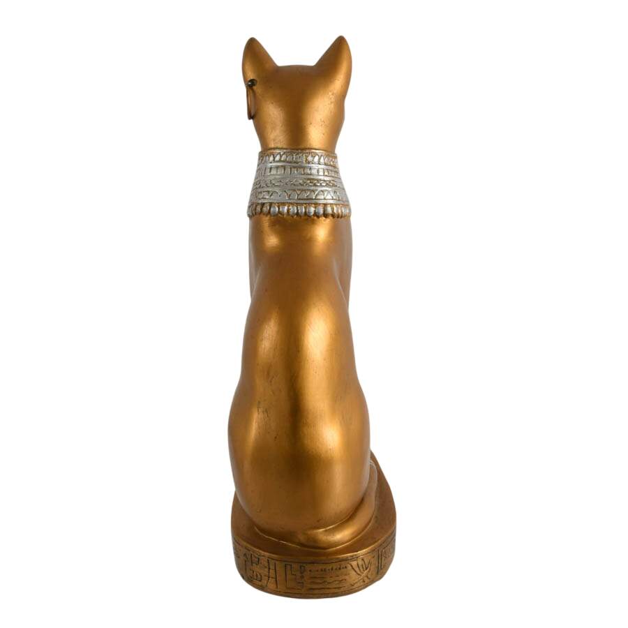 Egyptian Goddess Bastet Resin Figurine-8