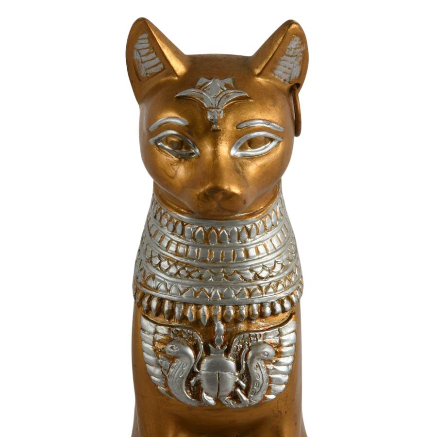 Egyptian Goddess Bastet Resin Figurine-2