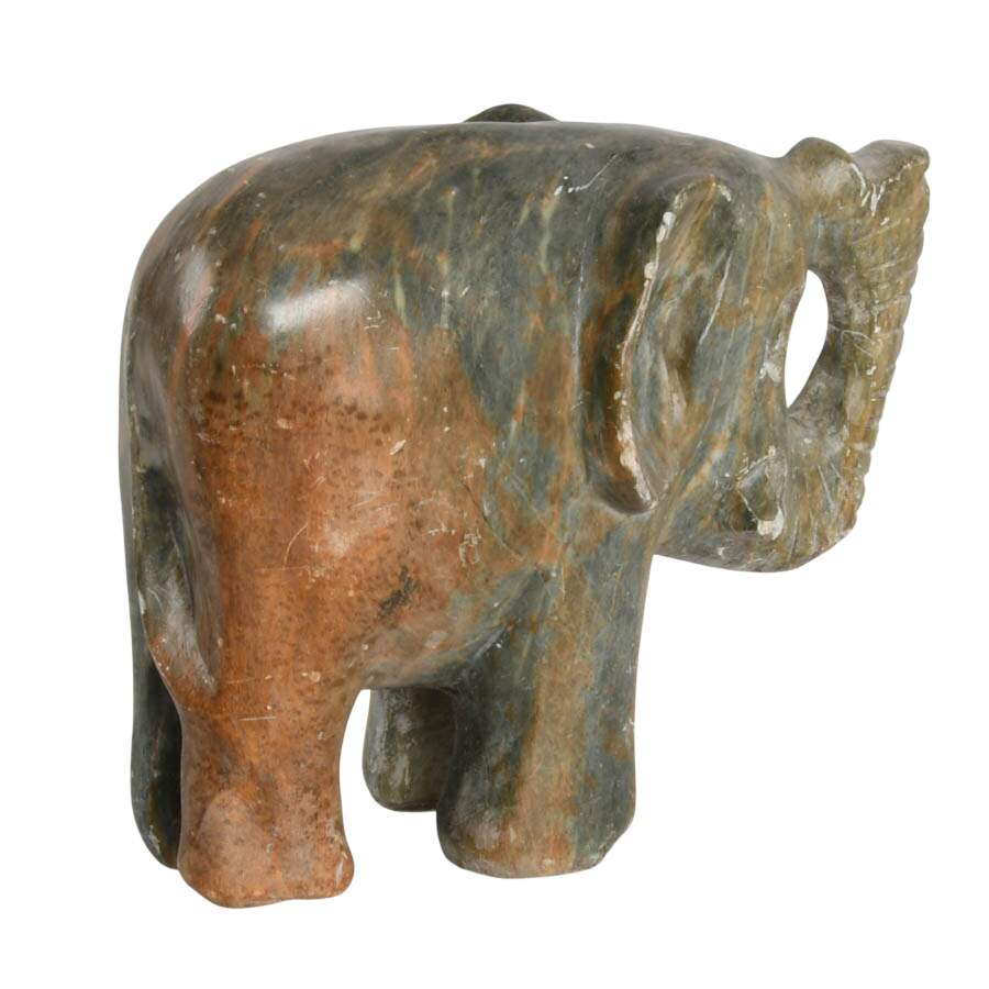 Hand-Carved Stone Elephant-3