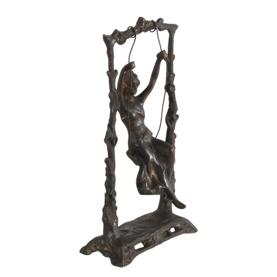 Art Nouveau Girl on a Swing After Auguste Moreau-6