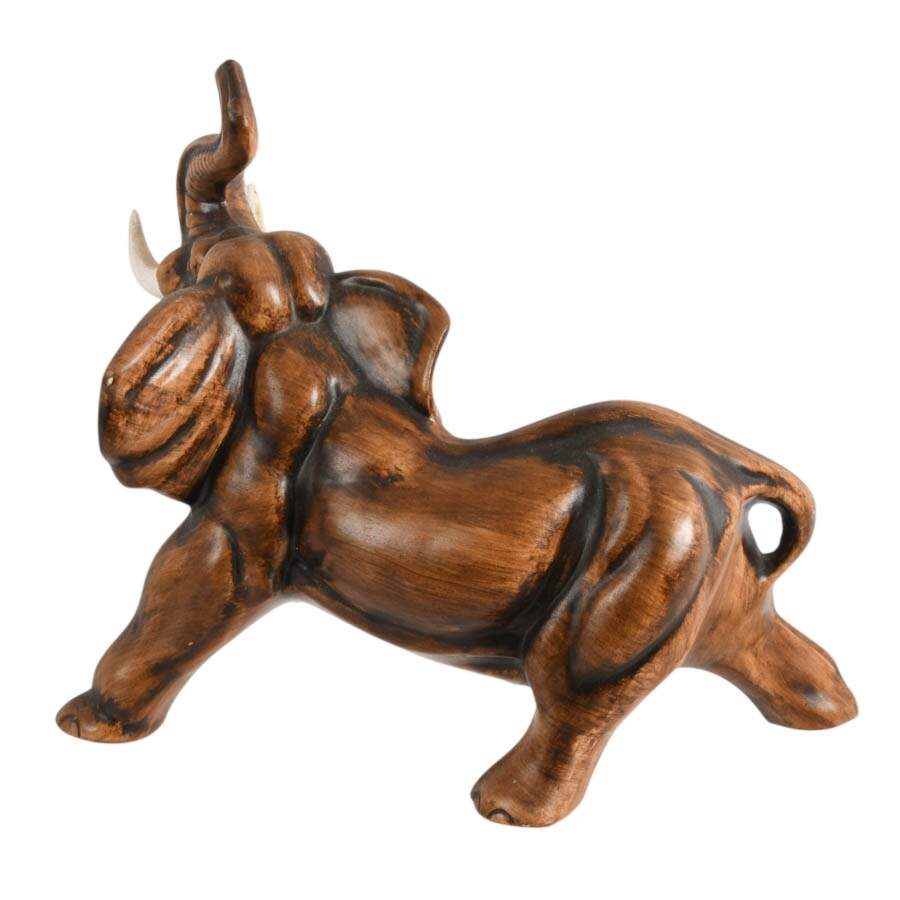 Large Ceramic Elephant-6