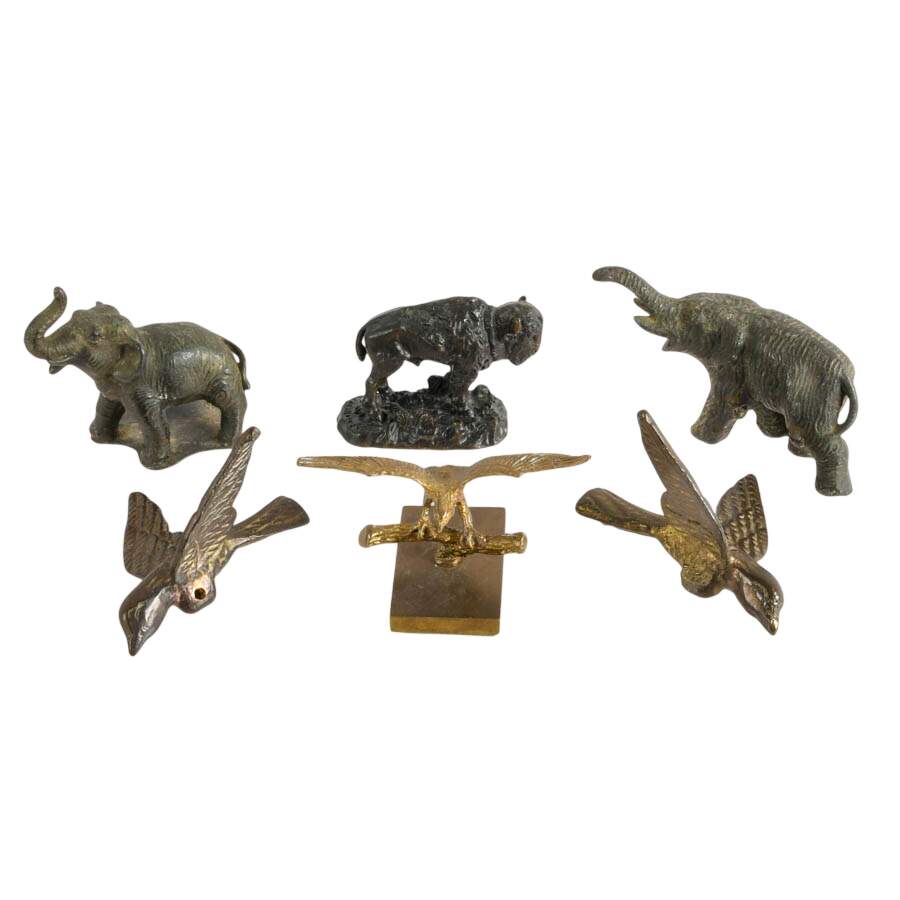 Metal Zoo of Six Animals-1