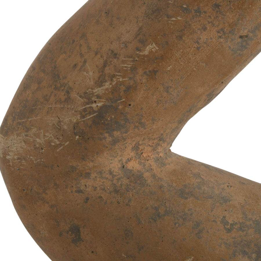 Olmec-Style Mexican Seated Pottery Figure-10