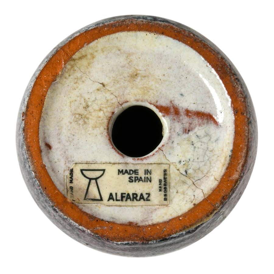 Hand-Made Spanish Alfaraz Ceramic Sculpture-8