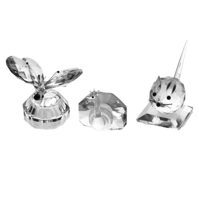Thirteen-Piece Crystal Animal Menagerie Collection-5