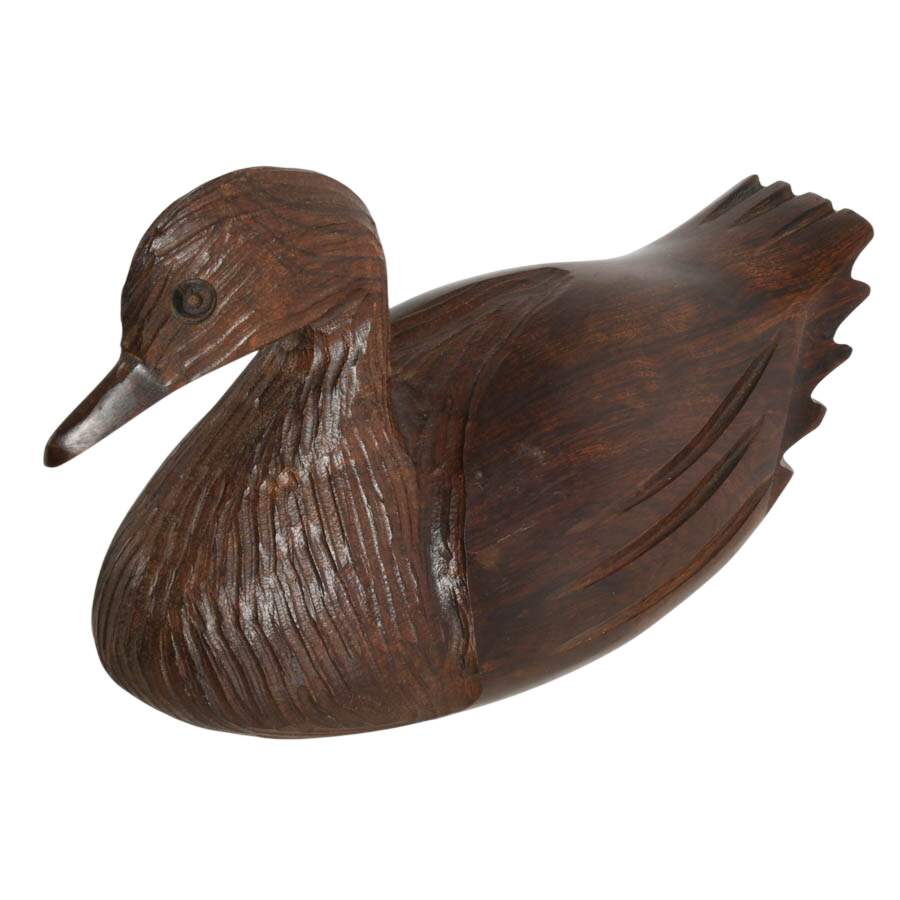 Hand-Carved Wooden Duck-7
