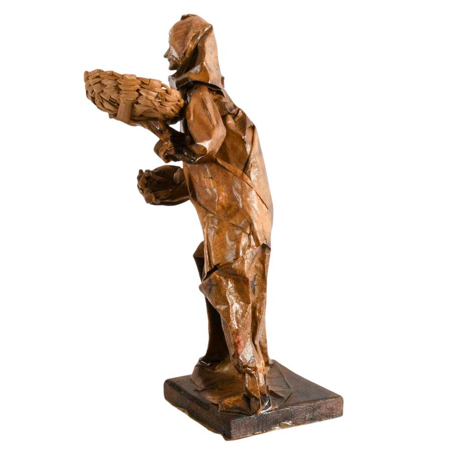 Mexican Folk-Art Papier-Mâché Figure-9