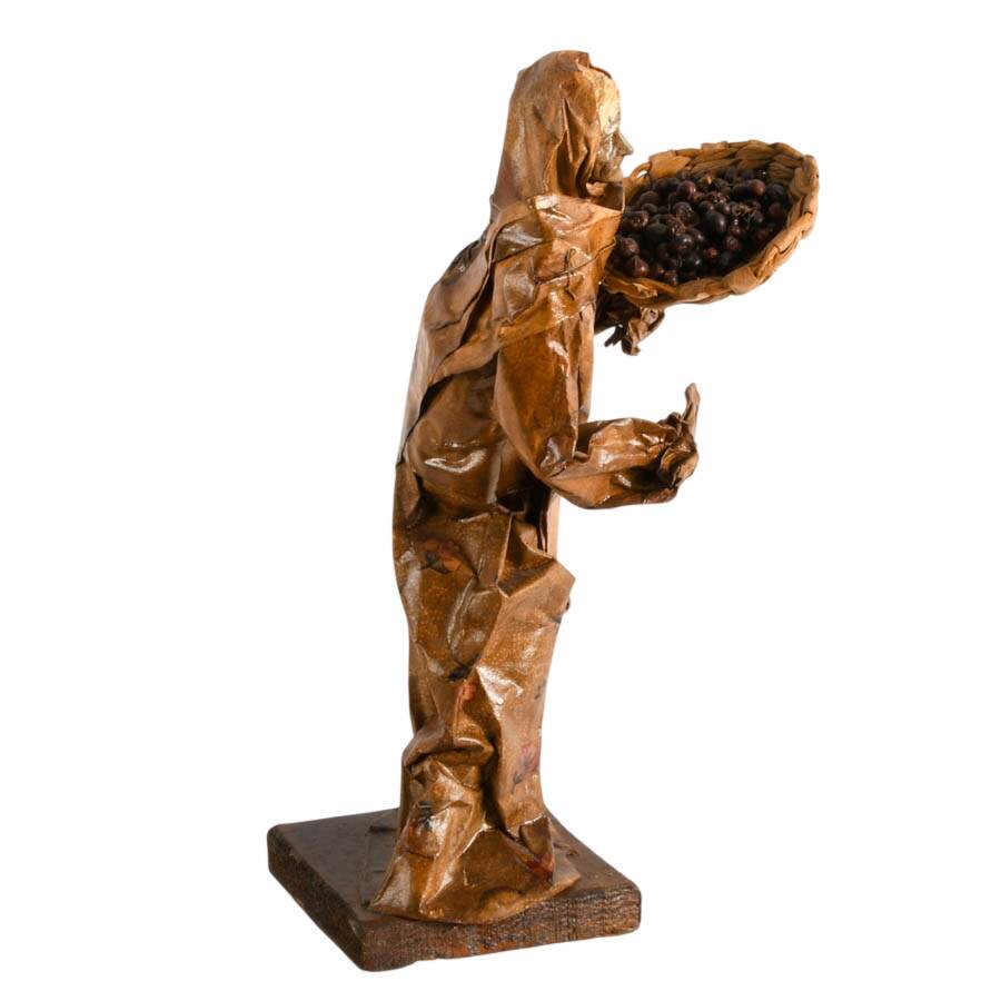 Mexican Folk-Art Papier-Mâché Figure-2