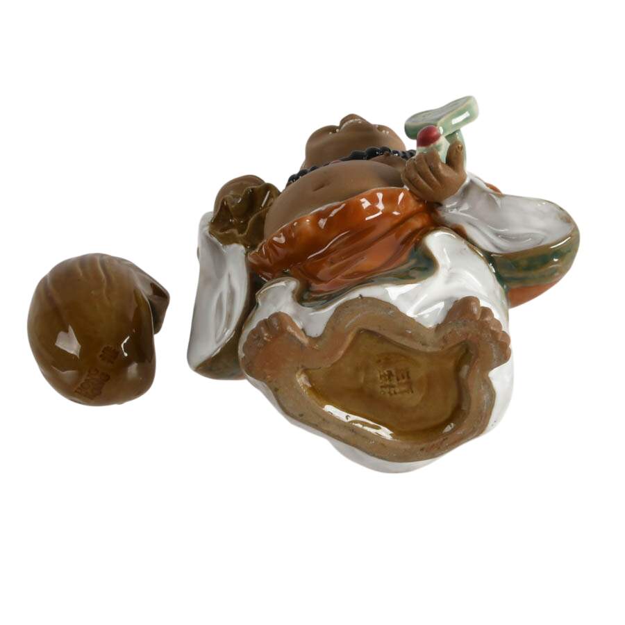 Sam Seng Wine Co. Qu Wine Laughing Buddha Ceramic Decanter-11