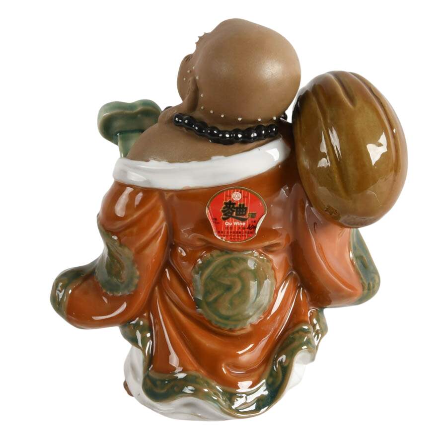 Sam Seng Wine Co. Qu Wine Laughing Buddha Ceramic Decanter-7