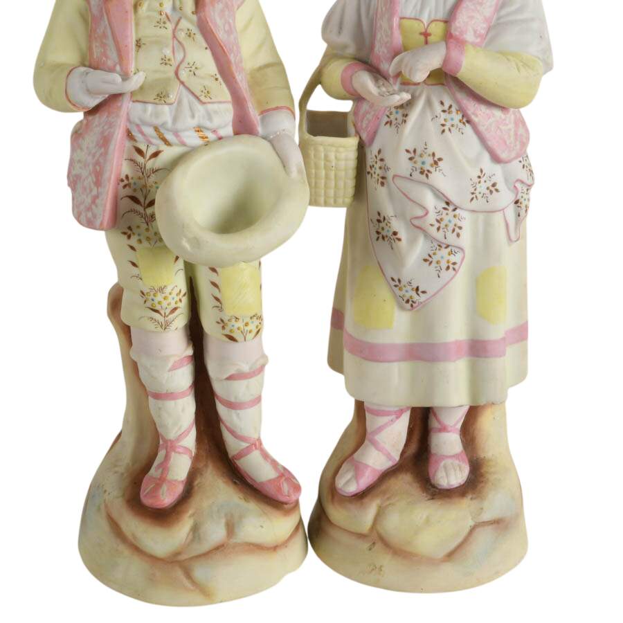 Three-Piece German Family Bisque Figures Set-6