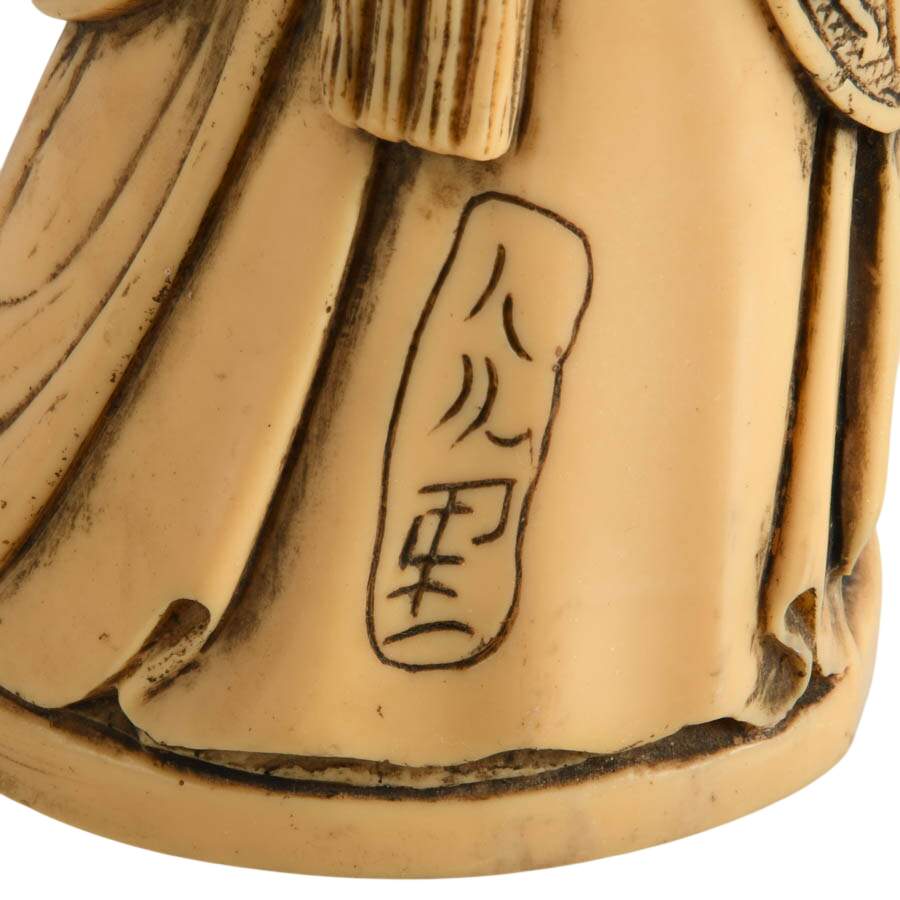 Chinese Deity Resin Figurine-9