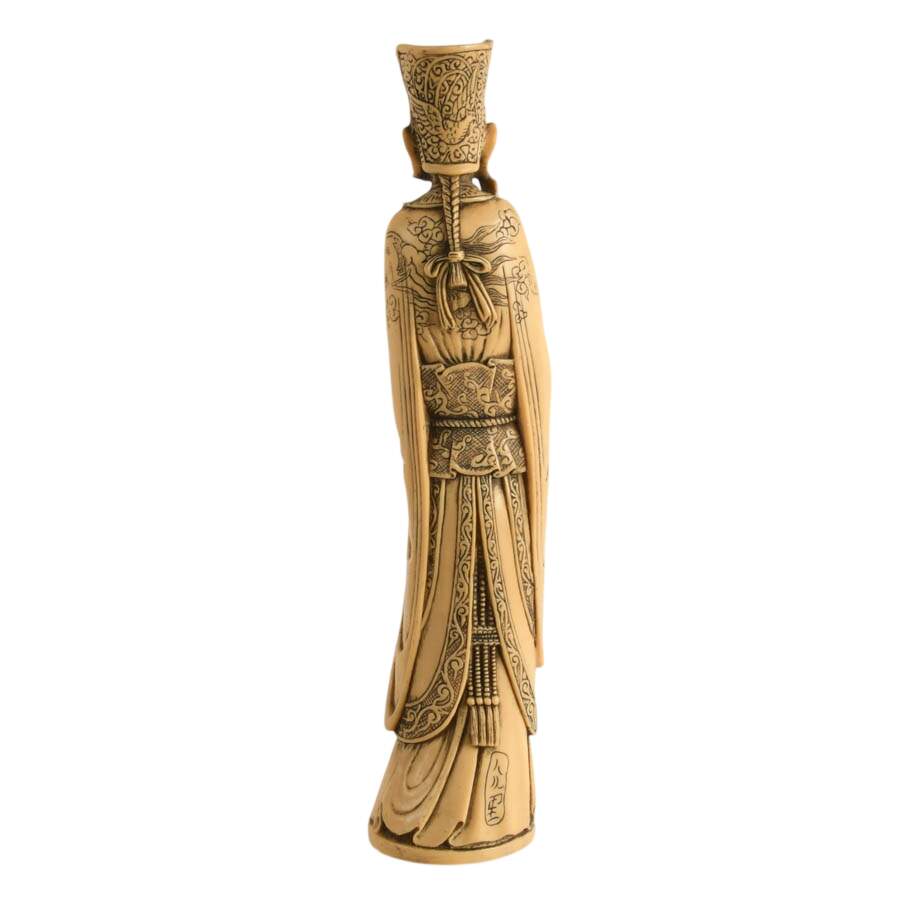 Chinese Deity Resin Figurine-6