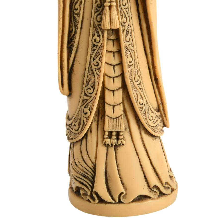 Chinese Deity Resin Figurine-4