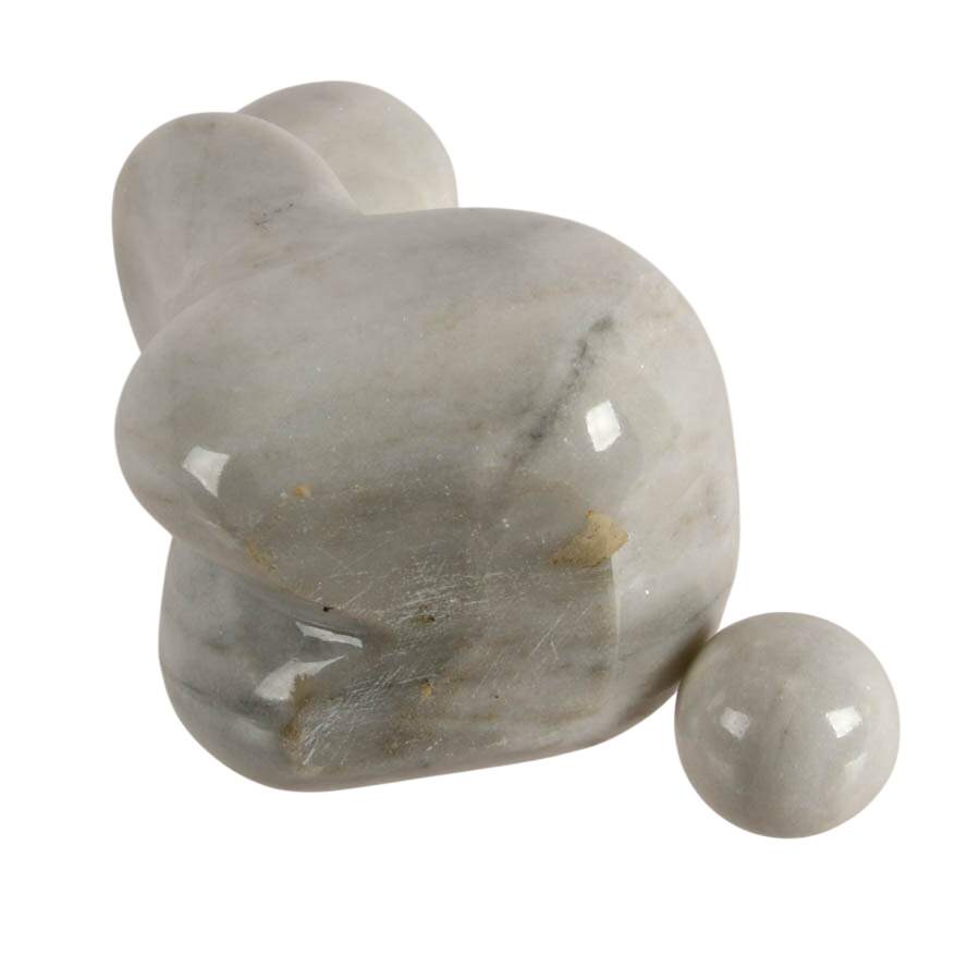 Abstract-Style Hand-Carved Marble Sculpture-7