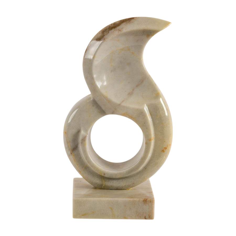 Contemporary Hand-Carved Marble Sculpture-1