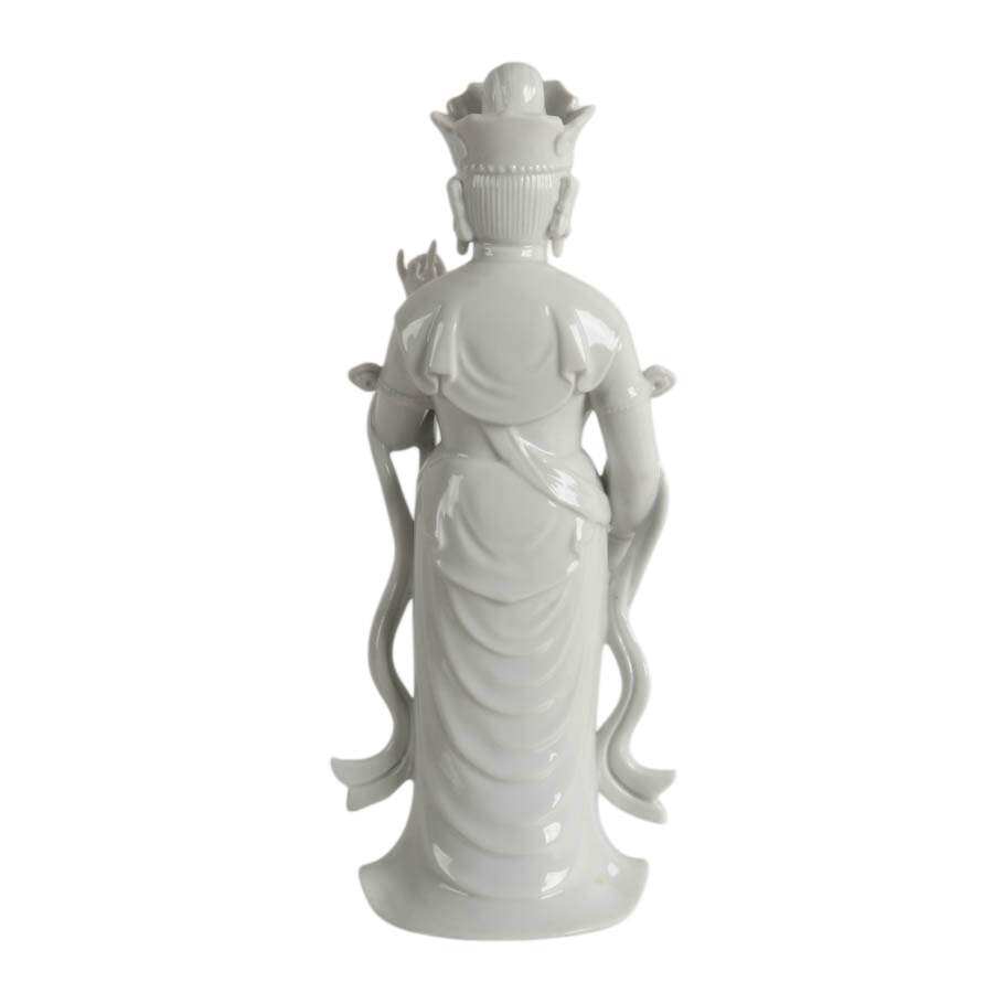 Blank de Chine Porcelain Guan Yin Figure-7