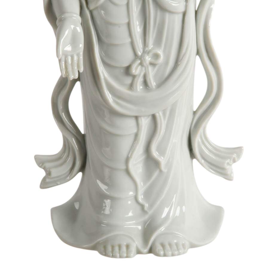 Blank de Chine Porcelain Guan Yin Figure-4