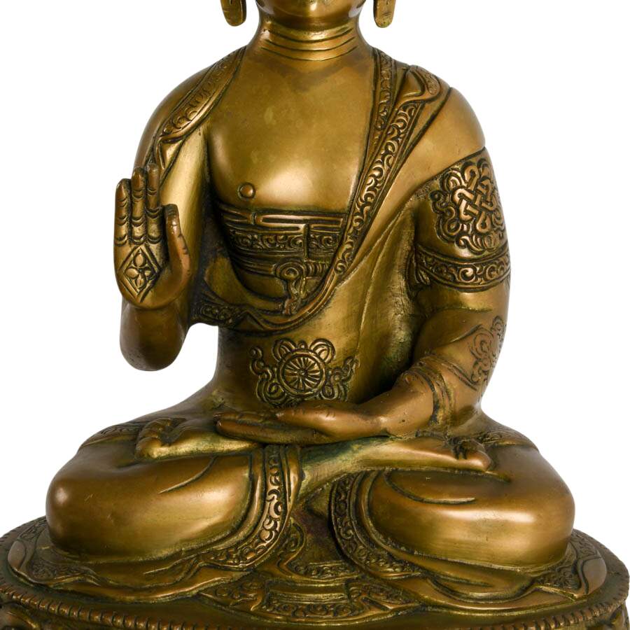 Bronze Kalakrithi Buddha Statue-3